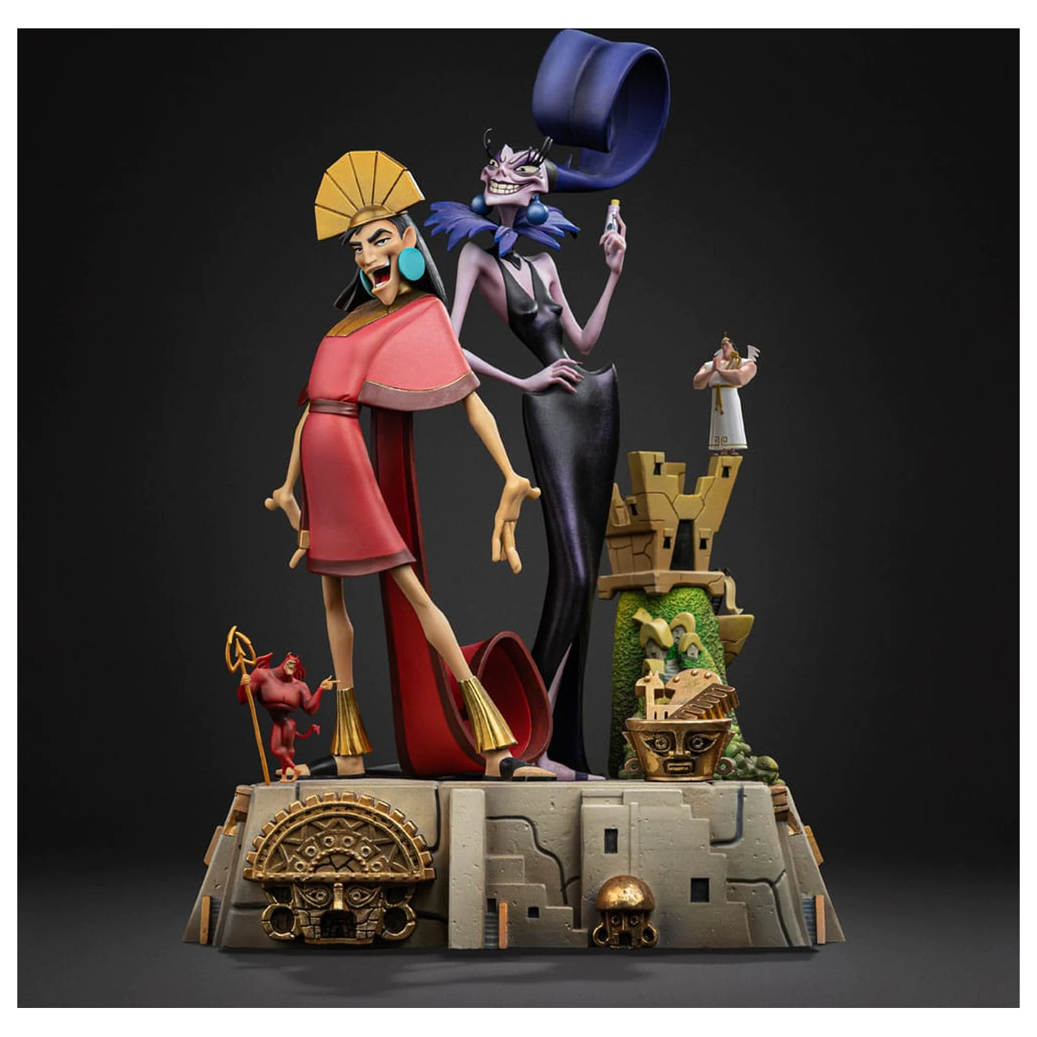 The Emperor's New Groove Deluxe Art Scale Socha 1/10 Kuzco & Yzma 28 cm fotografii produktu