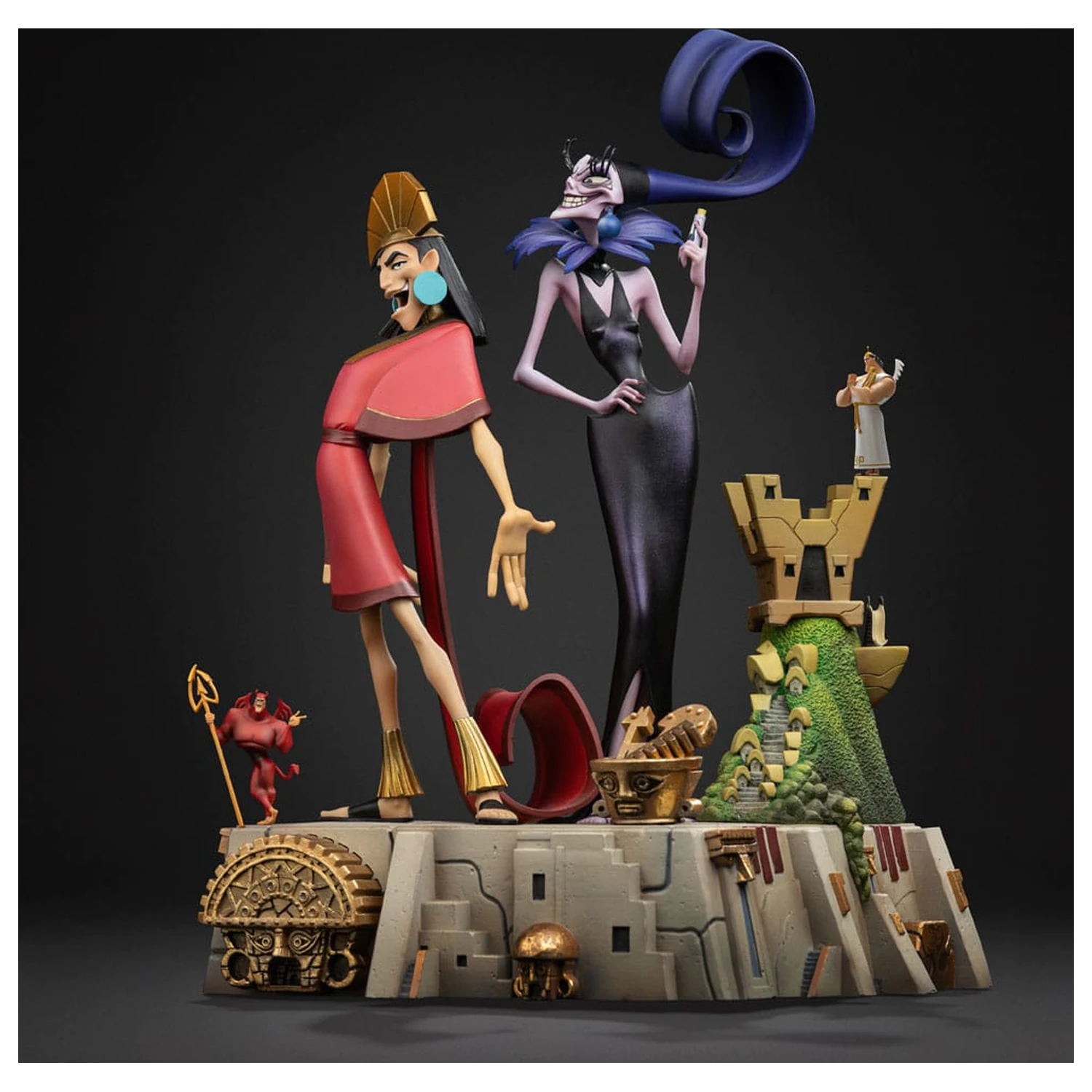 The Emperor's New Groove Deluxe Art Scale Socha 1/10 Kuzco & Yzma 28 cm fotografii produktu