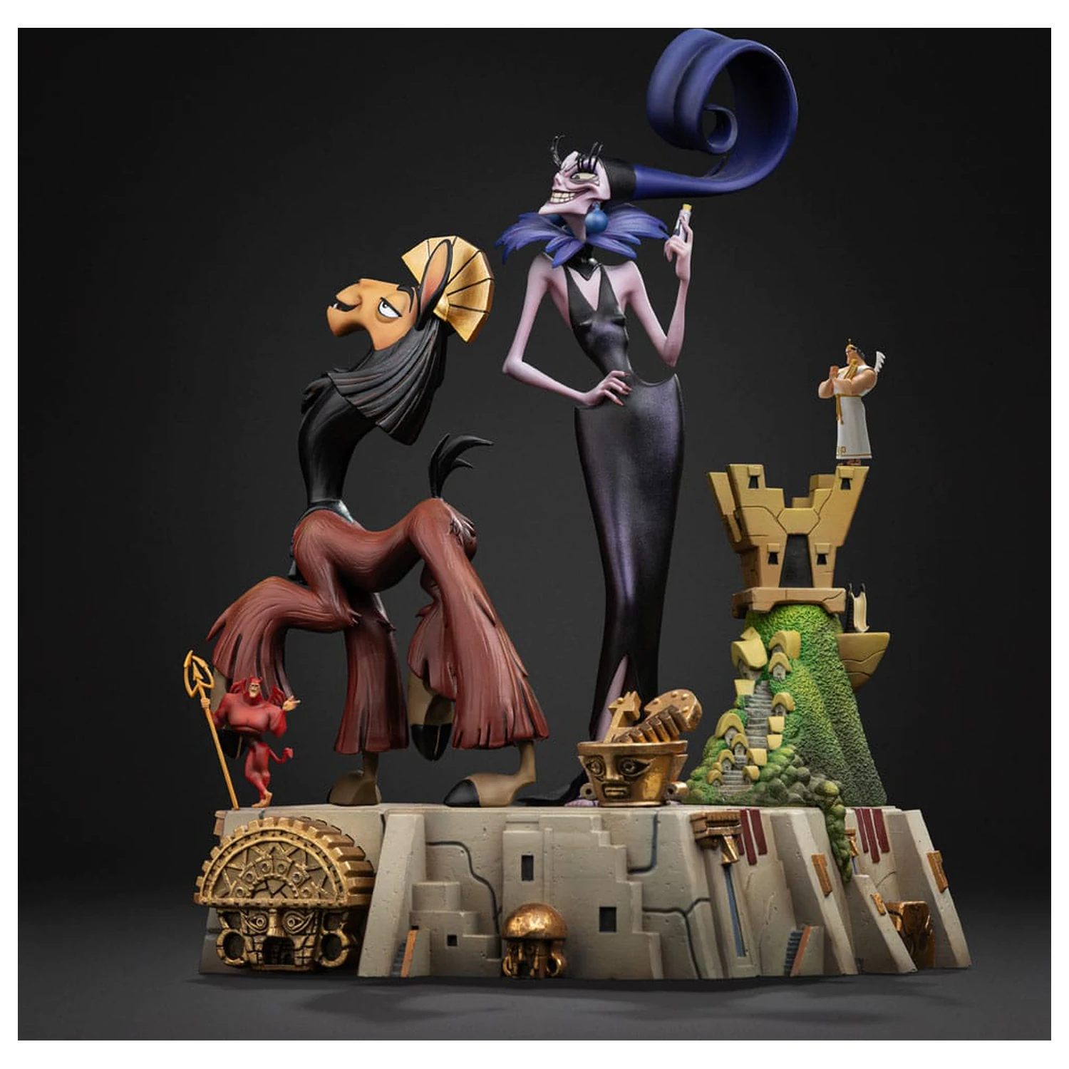 The Emperor's New Groove Deluxe Art Scale Socha 1/10 Kuzco & Yzma 28 cm fotografii produktu