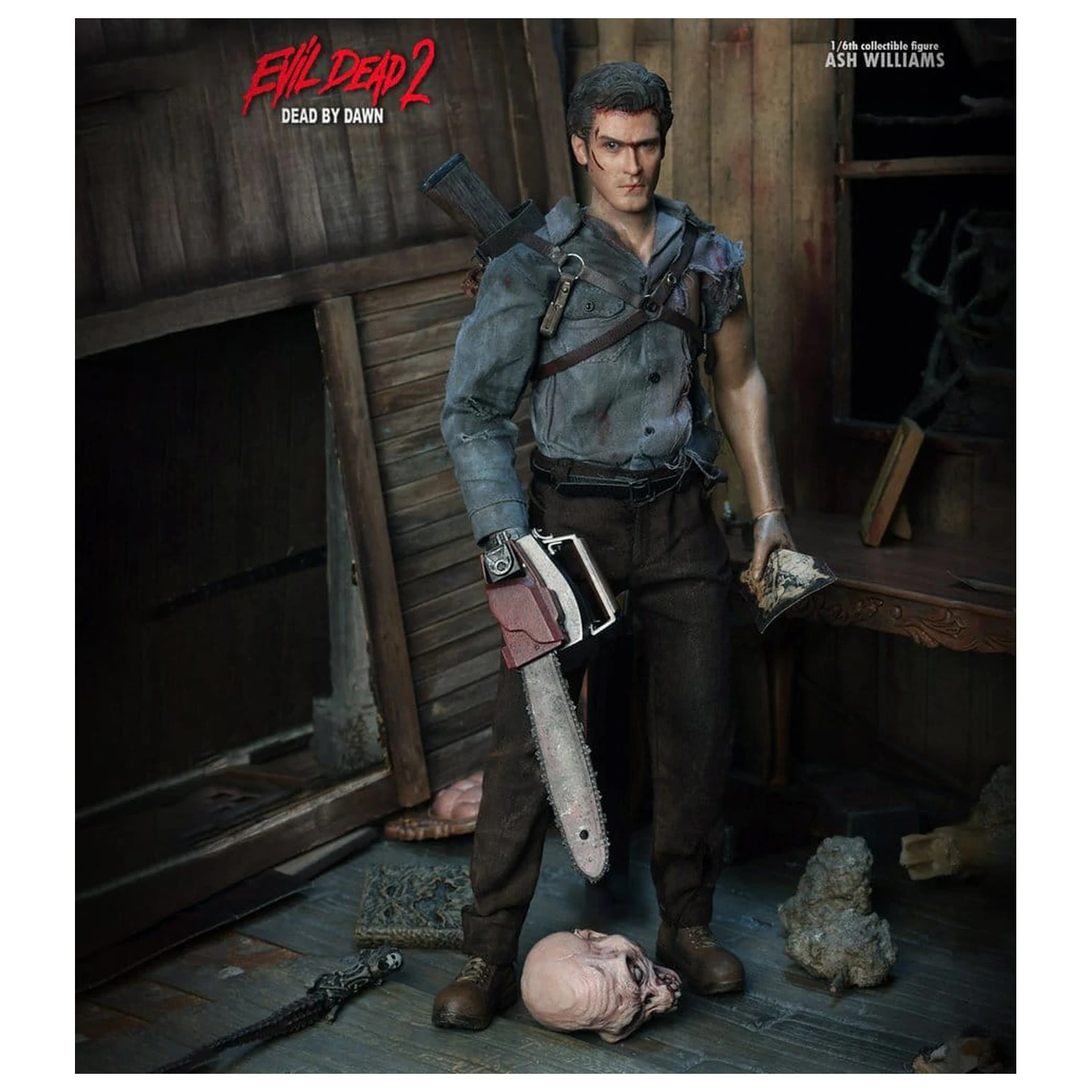 The Evil Dead II akční figurka 1/6 Ash Williams 31 cm fotografii produktu