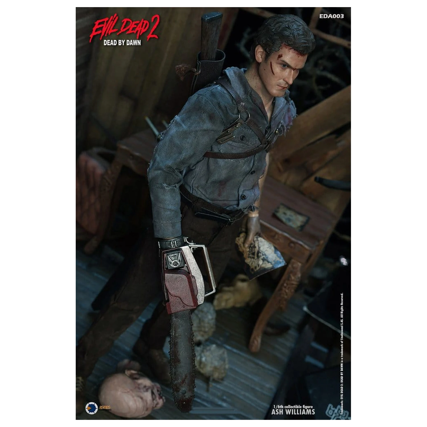 The Evil Dead II akční figurka 1/6 Ash Williams 31 cm fotografii produktu