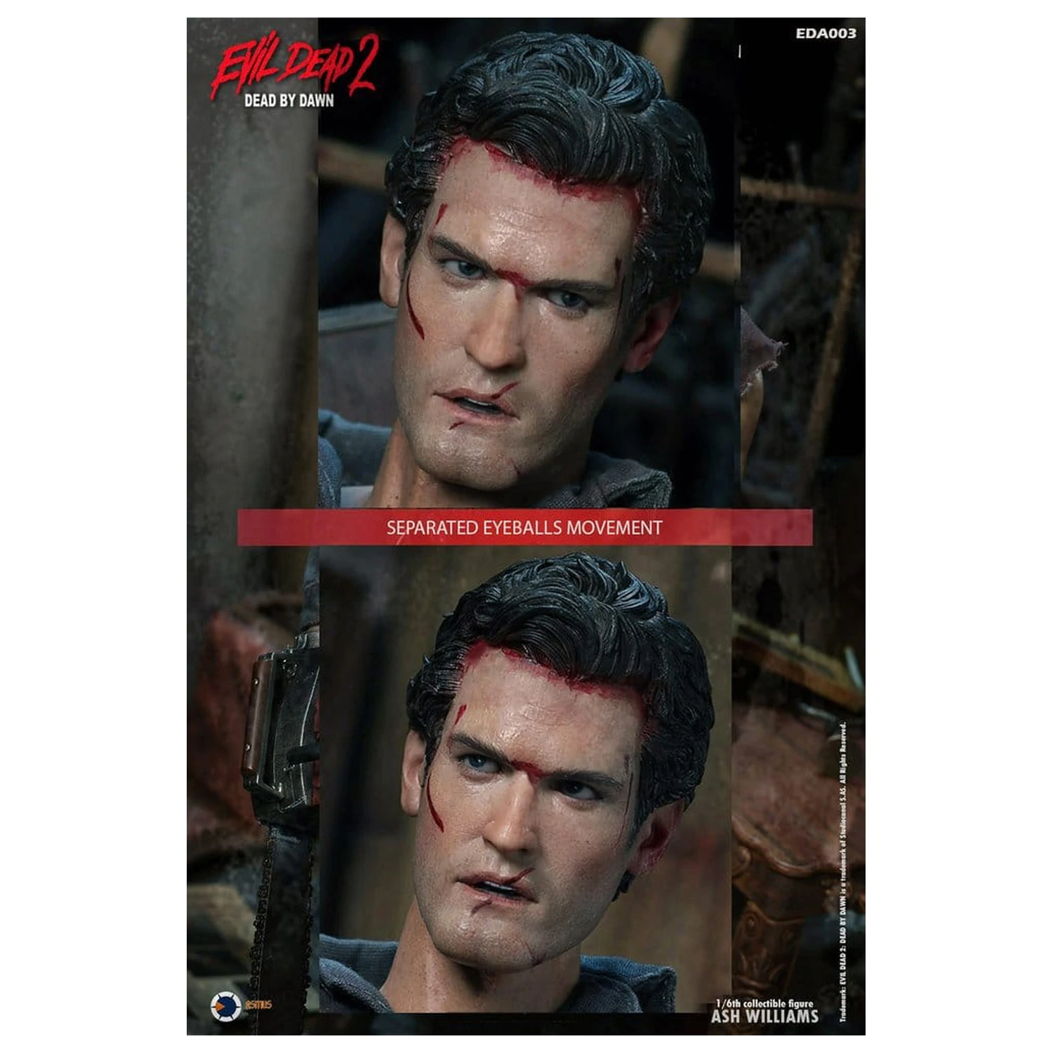 The Evil Dead II akční figurka 1/6 Ash Williams 31 cm fotografii produktu