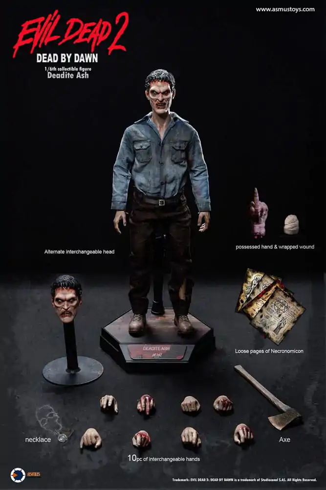 The Evil Dead II Action Figure 1/6 Deadite Ash 31 cm Akční figurka fotografii produktu
