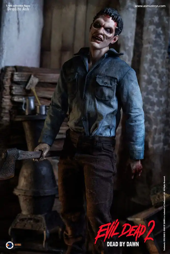 The Evil Dead II Action Figure 1/6 Deadite Ash 31 cm Akční figurka fotografii produktu