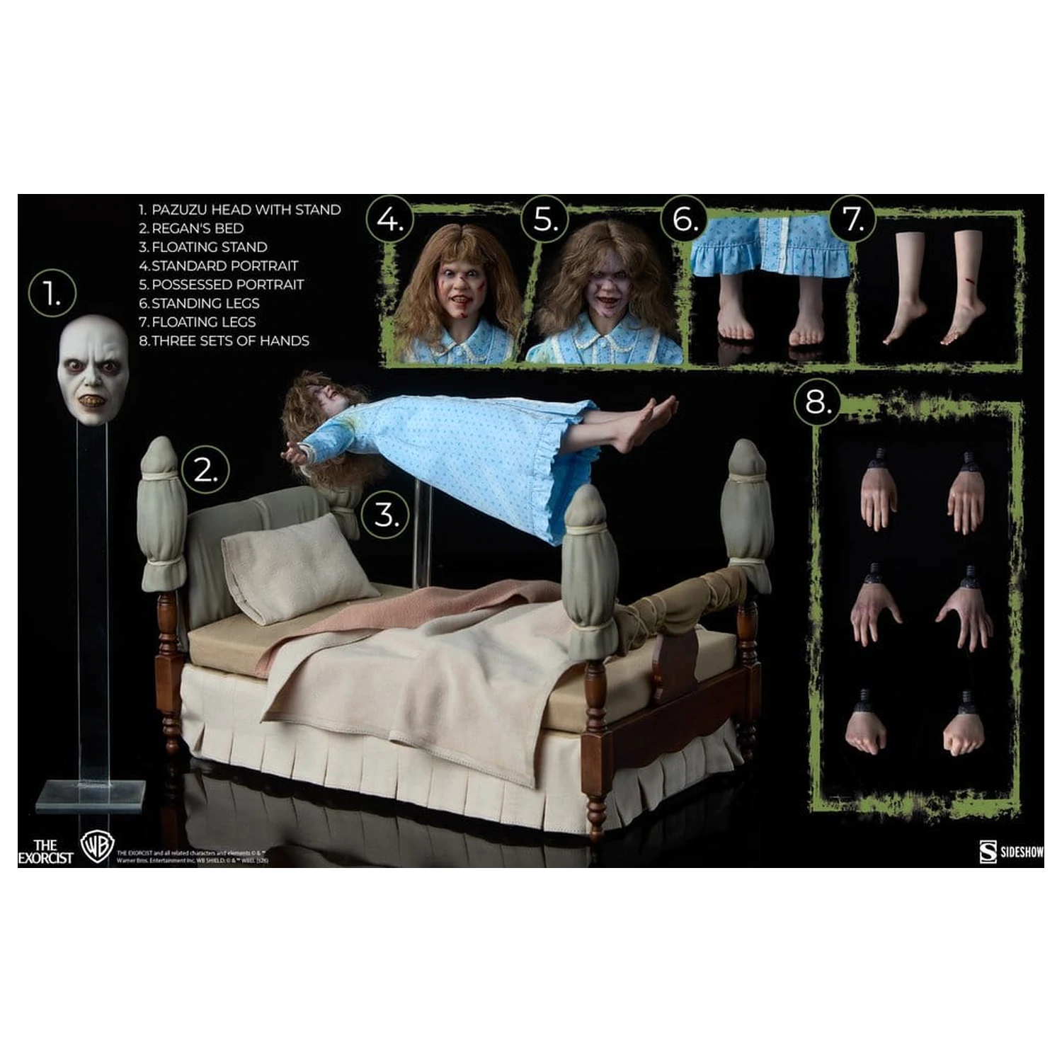 The Exorcist akční figurka 1/6 Regan MacNeil (Deluxe Edition) 23 cm fotografii produktu
