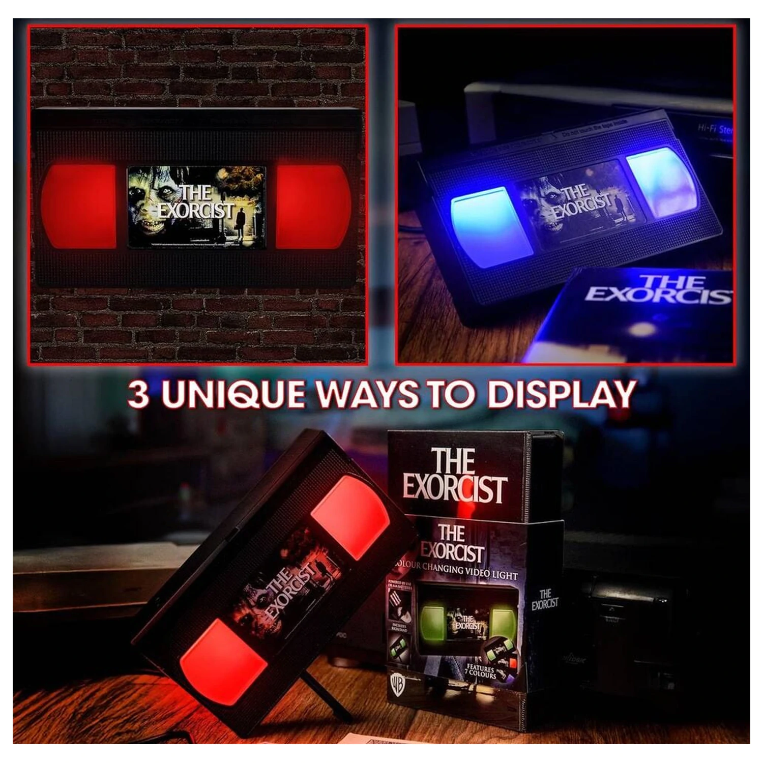 The Exorcist VHS lampa fotografii produktu