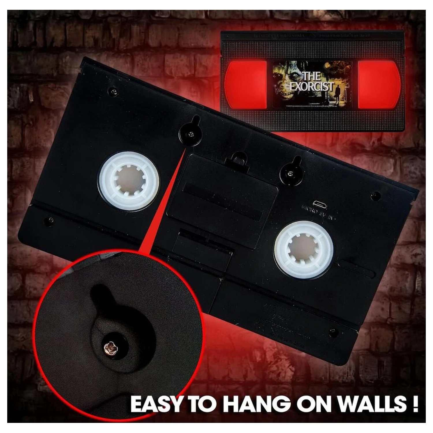 The Exorcist VHS lampa fotografii produktu