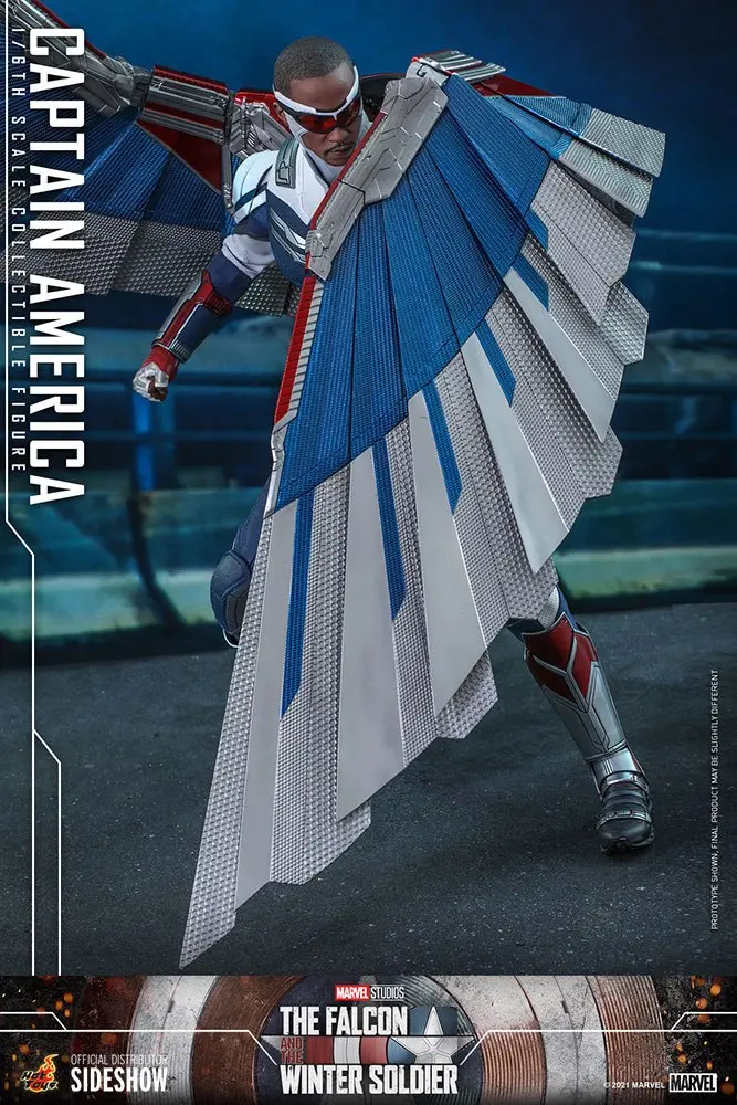 Akční figurka The Falcon and The Winter Soldier 1/6 Captain America 30 cm fotografii produktu