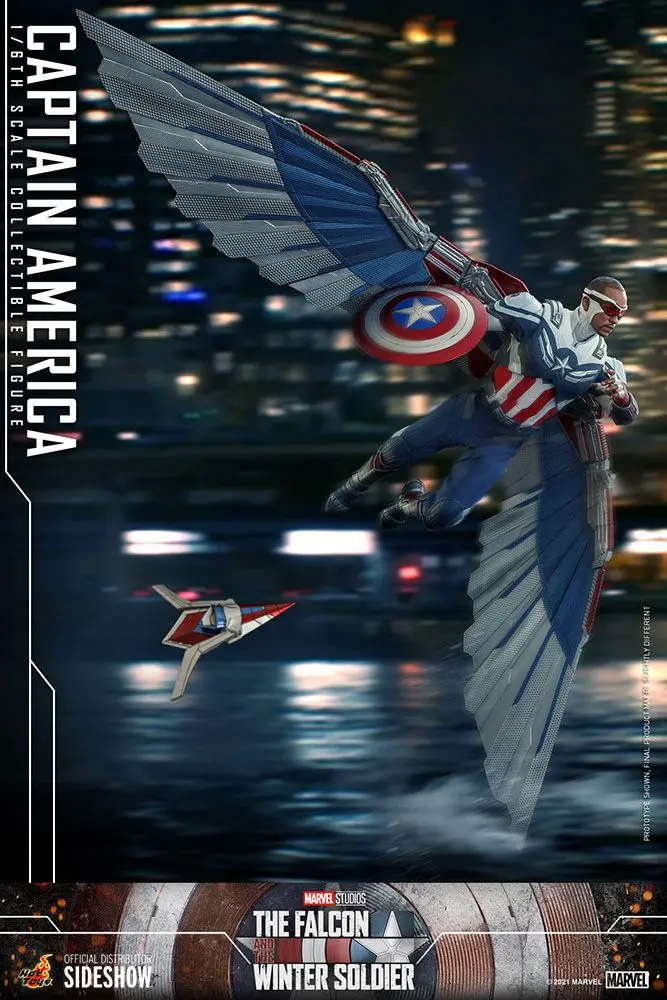 Akční figurka The Falcon and The Winter Soldier 1/6 Captain America 30 cm fotografii produktu