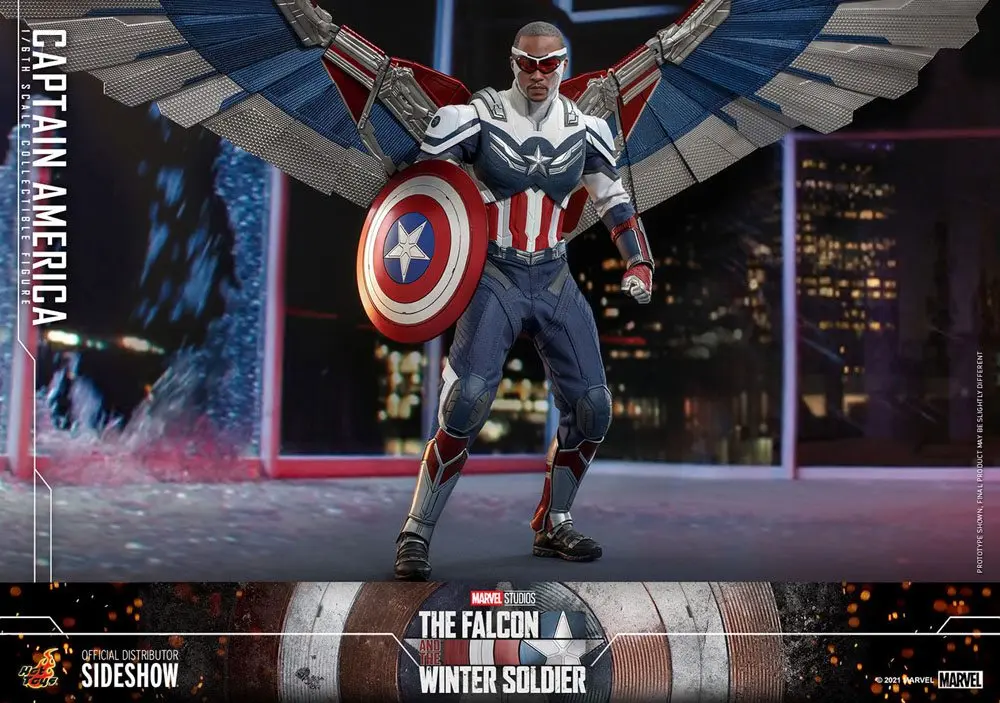Akční figurka The Falcon and The Winter Soldier 1/6 Captain America 30 cm fotografii produktu
