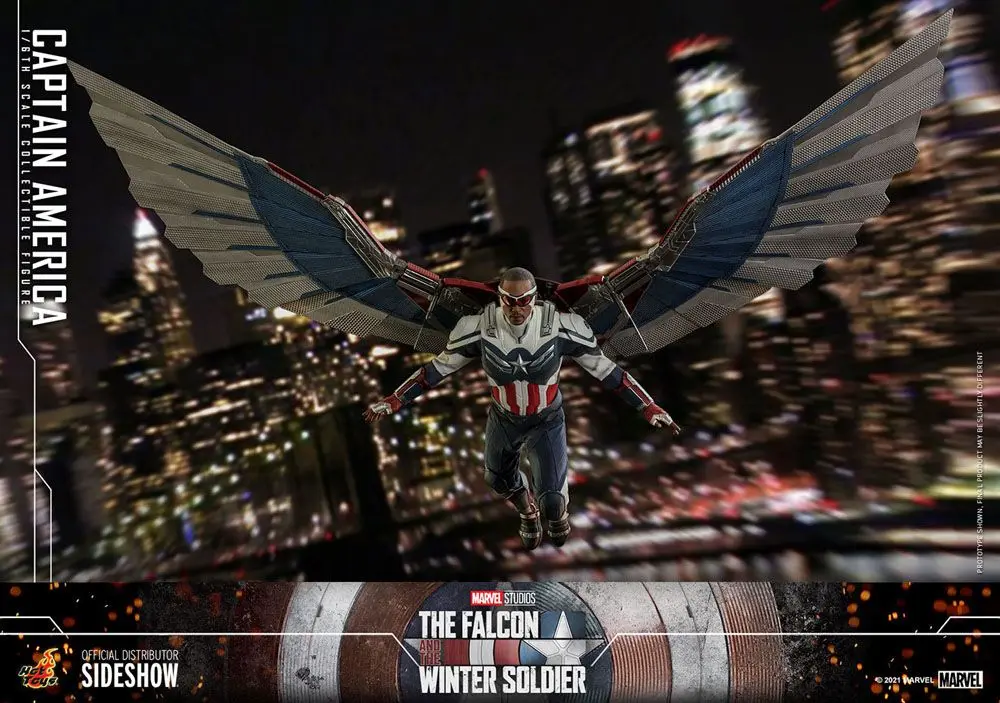 Akční figurka The Falcon and The Winter Soldier 1/6 Captain America 30 cm fotografii produktu