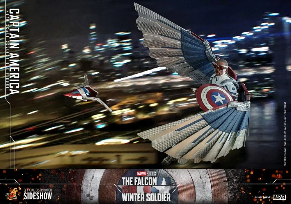 Akční figurka The Falcon and The Winter Soldier 1/6 Captain America 30 cm fotografii produktu