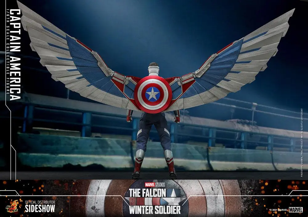 Akční figurka The Falcon and The Winter Soldier 1/6 Captain America 30 cm fotografii produktu