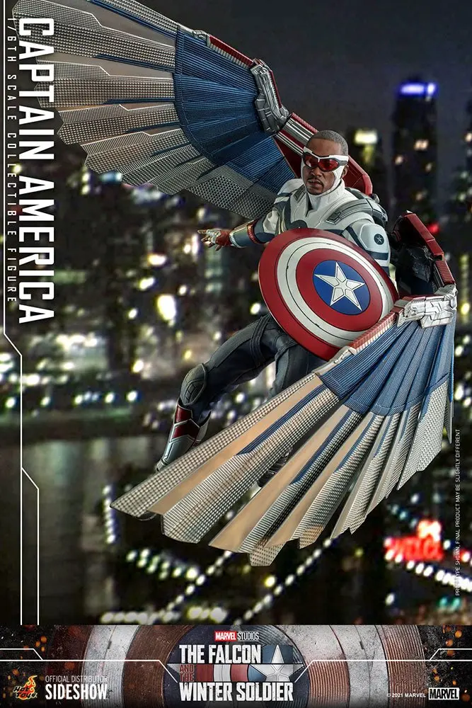Akční figurka The Falcon and The Winter Soldier 1/6 Captain America 30 cm fotografii produktu