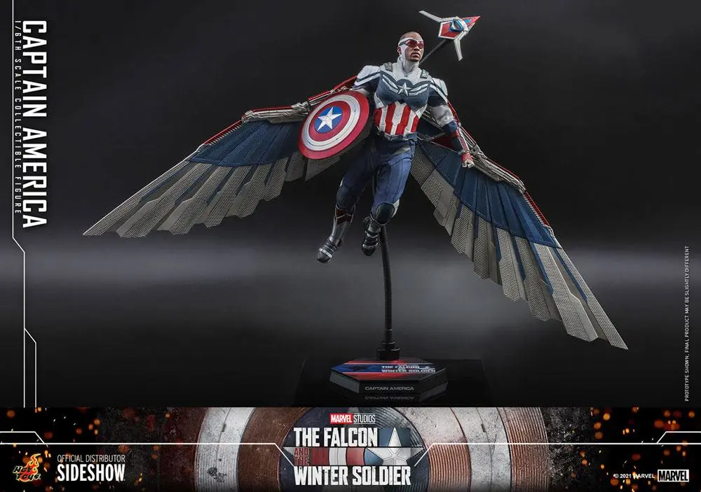 Akční figurka The Falcon and The Winter Soldier 1/6 Captain America 30 cm fotografii produktu