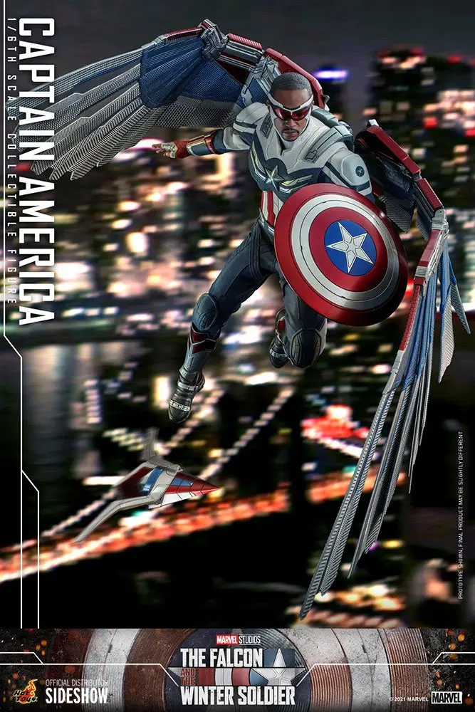 Akční figurka The Falcon and The Winter Soldier 1/6 Captain America 30 cm fotografii produktu