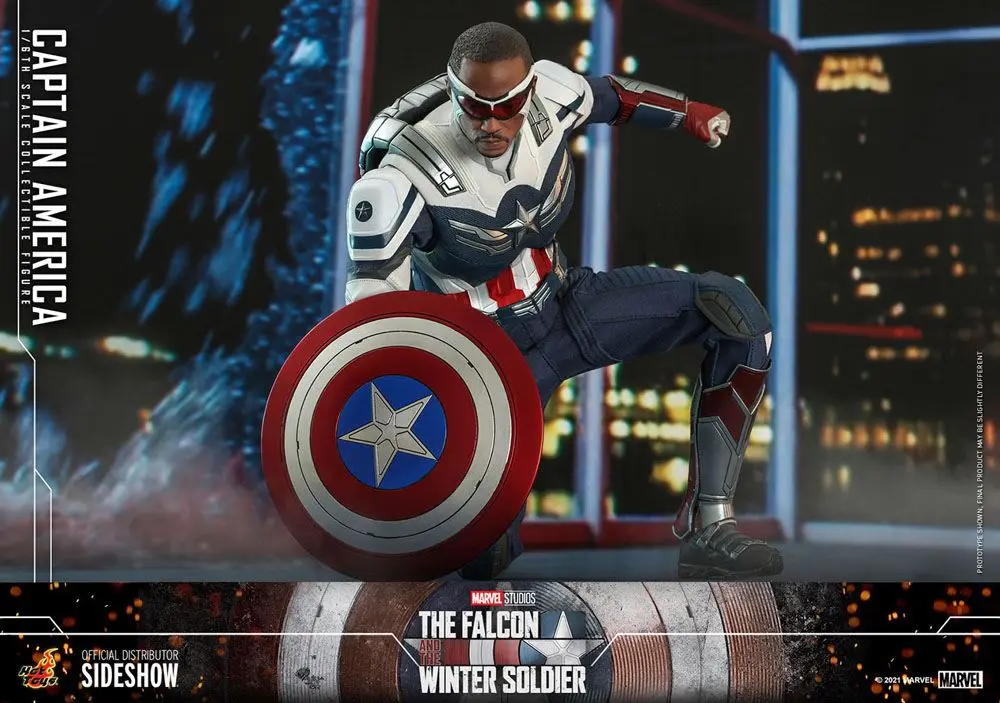 Akční figurka The Falcon and The Winter Soldier 1/6 Captain America 30 cm fotografii produktu