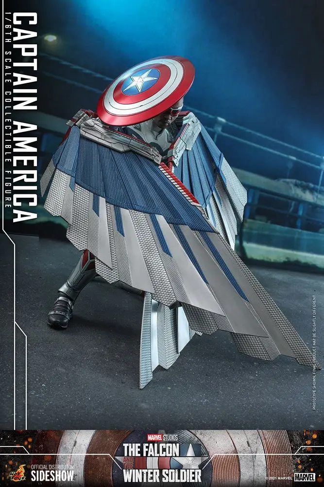 Akční figurka The Falcon and The Winter Soldier 1/6 Captain America 30 cm fotografii produktu