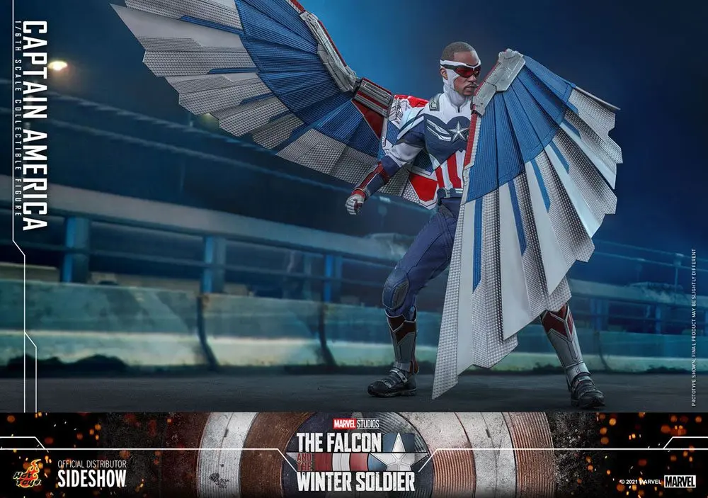 Akční figurka The Falcon and The Winter Soldier 1/6 Captain America 30 cm fotografii produktu