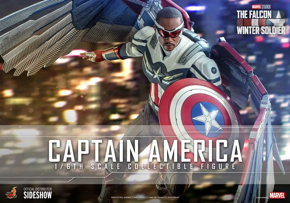 Akční figurka The Falcon and The Winter Soldier 1/6 Captain America 30 cm fotografii produktu