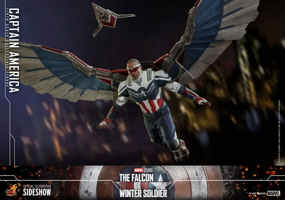 Akční figurka The Falcon and The Winter Soldier 1/6 Captain America 30 cm fotografii produktu