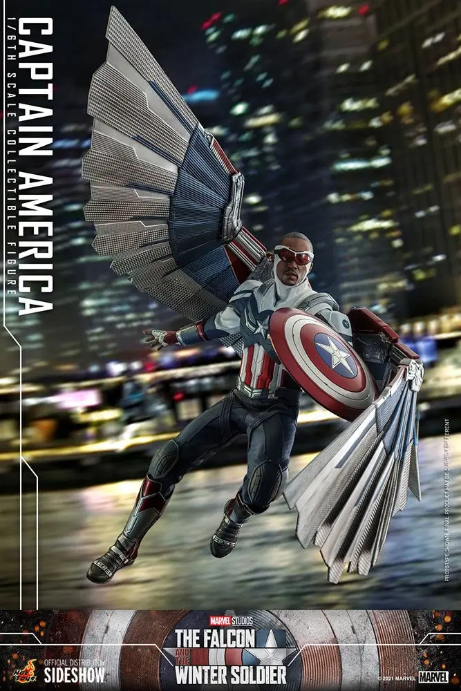 Akční figurka The Falcon and The Winter Soldier 1/6 Captain America 30 cm fotografii produktu