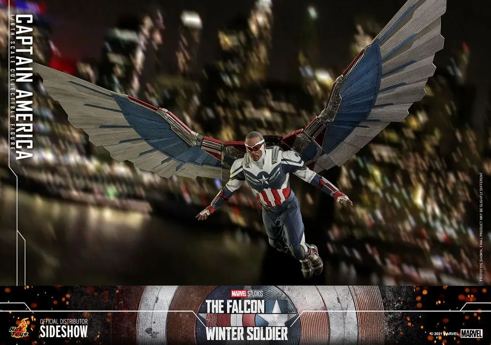 Akční figurka The Falcon and The Winter Soldier 1/6 Captain America 30 cm fotografii produktu
