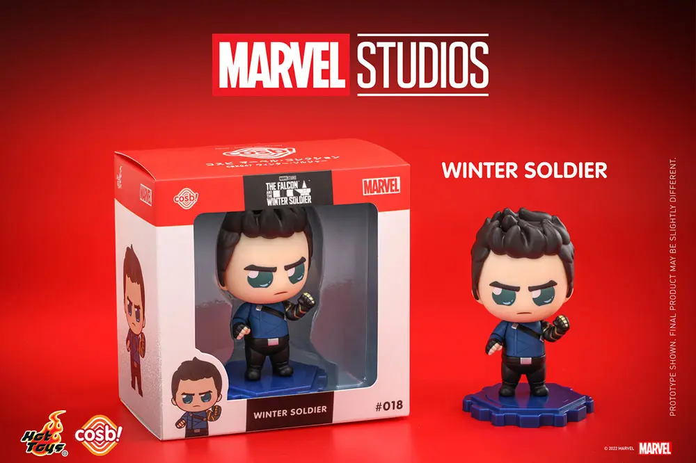 The Falcon and the Winter Soldier Cosbi Mini figurka Bucky Barnes 8 cm fotografii produktu