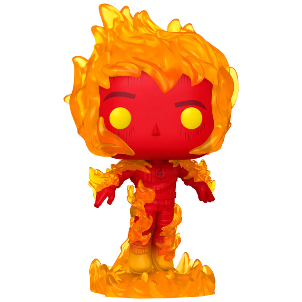 The Fantastic Four: First Steps Funko POP! Marvel Vinyl Figurka Human Torch 9 cm fotografii produktu
