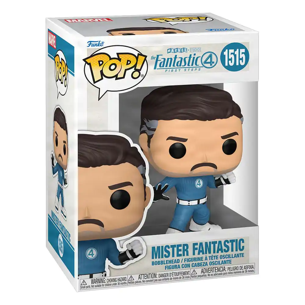 The Fantastic Four: First Steps Funko POP! Marvel Vinyl Figurka Mister Fantastic 9 cm fotografii produktu