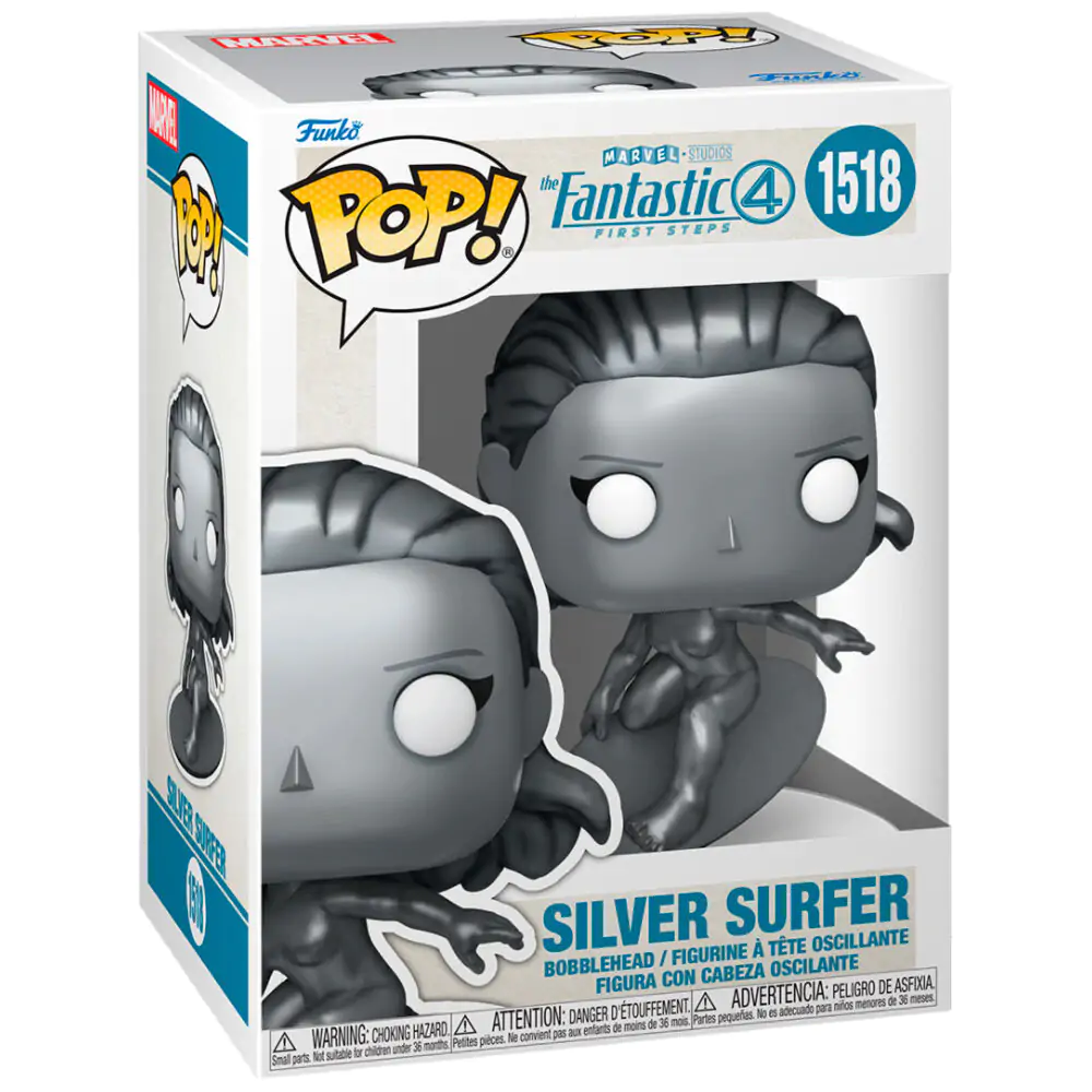 The Fantastic Four: First Steps Funko POP! Marvel Vinyl Figurka Silver Surfer 9 cm fotografii produktu
