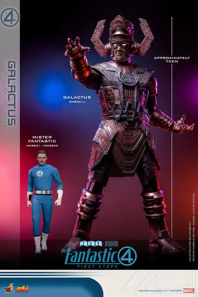 The Fantastic Four: First Steps Jumbo Sofvi Masterpiece Vinyl figurka Galactus 70 cm fotografii produktu