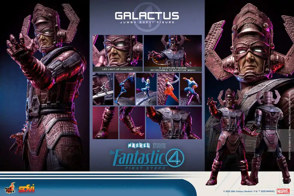The Fantastic Four: First Steps Jumbo Sofvi Masterpiece Vinyl figurka Galactus 70 cm fotografii produktu