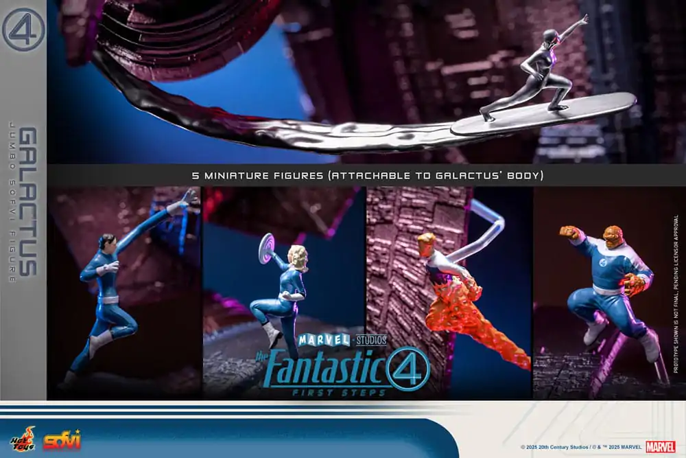 The Fantastic Four: First Steps Jumbo Sofvi Masterpiece Vinyl figurka Galactus 70 cm fotografii produktu