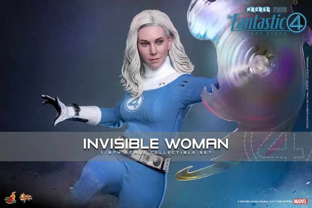 The Fantastic Four: First Steps Movie Masterpiece Akční figurka 1/6 Invisible Woman 28 cm fotografii produktu