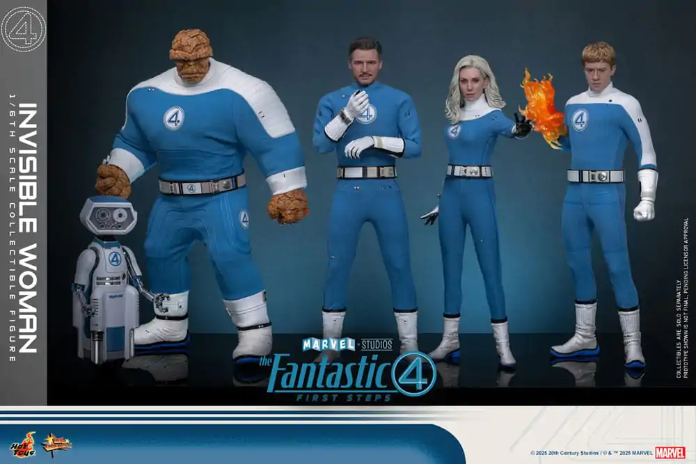 The Fantastic Four: First Steps Movie Masterpiece Akční figurka 1/6 Invisible Woman 28 cm fotografii produktu