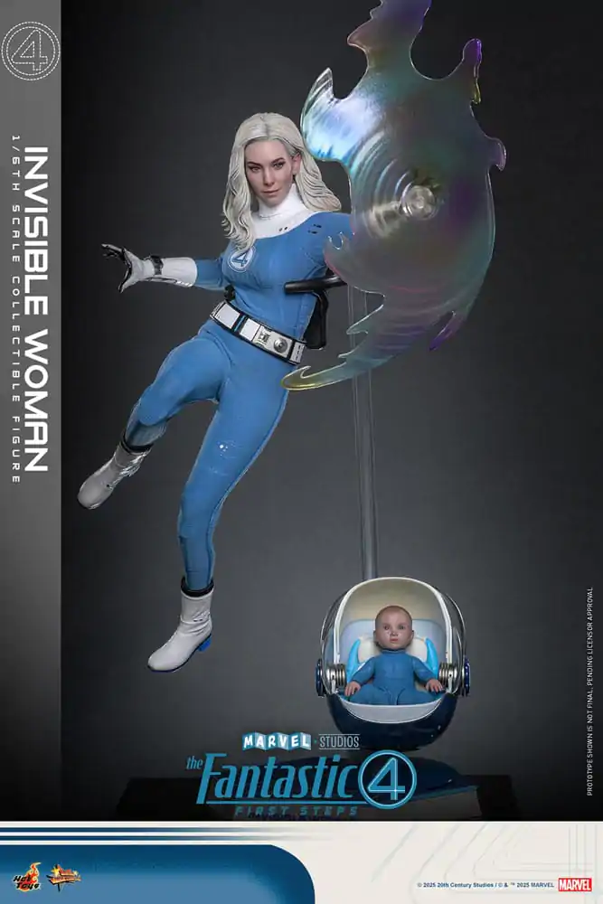 The Fantastic Four: First Steps Movie Masterpiece Akční figurka 1/6 Invisible Woman 28 cm fotografii produktu