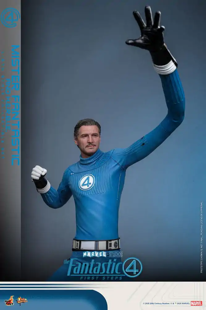 The Fantastic Four: First Steps Movie Masterpiece Akční figurka balení 2 kusů 1/6 Mister Fantastic & H.E.R.B.I.E. 30 cm fotografii produktu