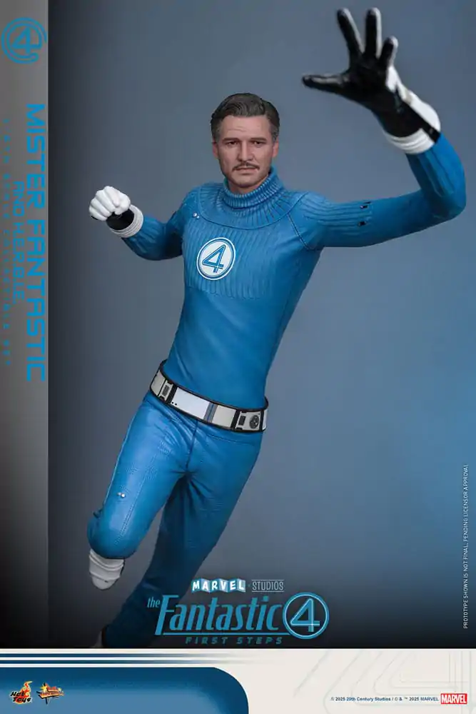 The Fantastic Four: First Steps Movie Masterpiece Akční figurka balení 2 kusů 1/6 Mister Fantastic & H.E.R.B.I.E. 30 cm fotografii produktu