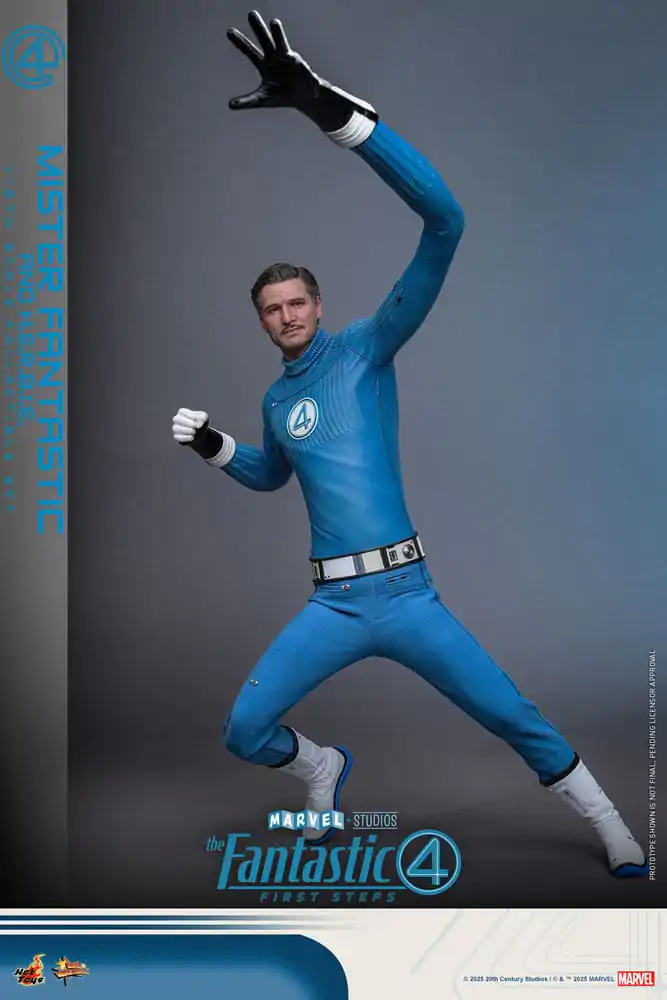 The Fantastic Four: First Steps Movie Masterpiece Akční figurka balení 2 kusů 1/6 Mister Fantastic & H.E.R.B.I.E. 30 cm fotografii produktu