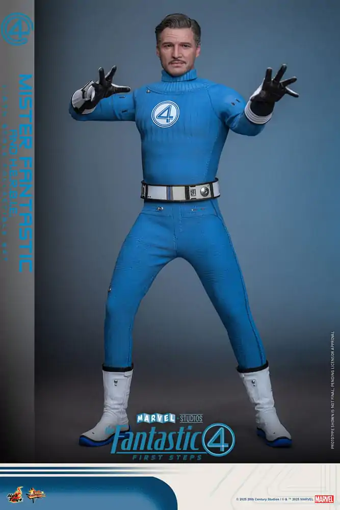 The Fantastic Four: First Steps Movie Masterpiece Akční figurka balení 2 kusů 1/6 Mister Fantastic & H.E.R.B.I.E. 30 cm fotografii produktu