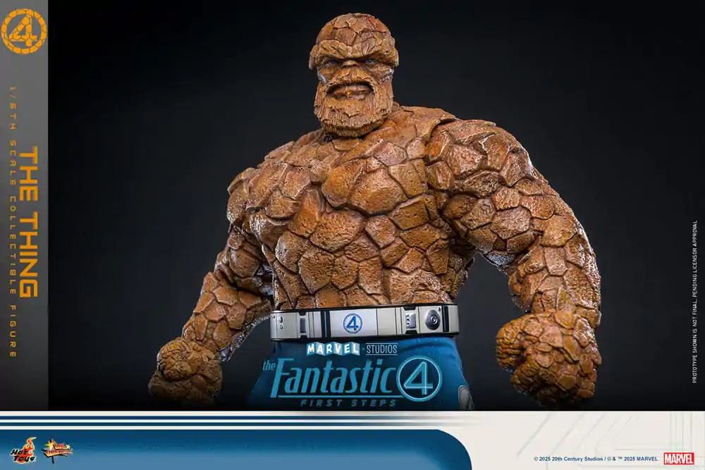 The Fantastic Four: First Steps Movie Masterpiece akční figurka 1/6 The Thing 31 cm fotografii produktu