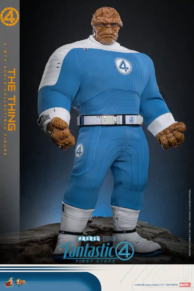 The Fantastic Four: First Steps Movie Masterpiece akční figurka 1/6 The Thing 31 cm fotografii produktu