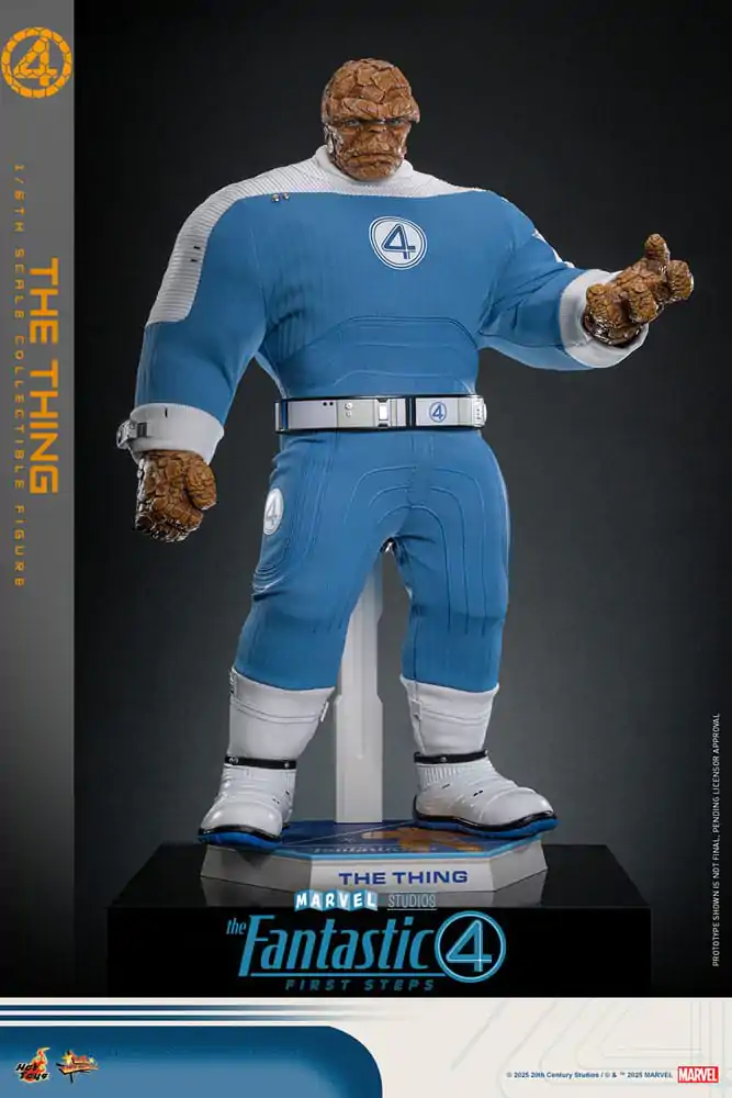 The Fantastic Four: First Steps Movie Masterpiece akční figurka 1/6 The Thing 31 cm fotografii produktu