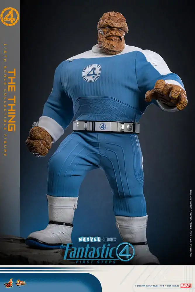 The Fantastic Four: First Steps Movie Masterpiece akční figurka 1/6 The Thing 31 cm fotografii produktu