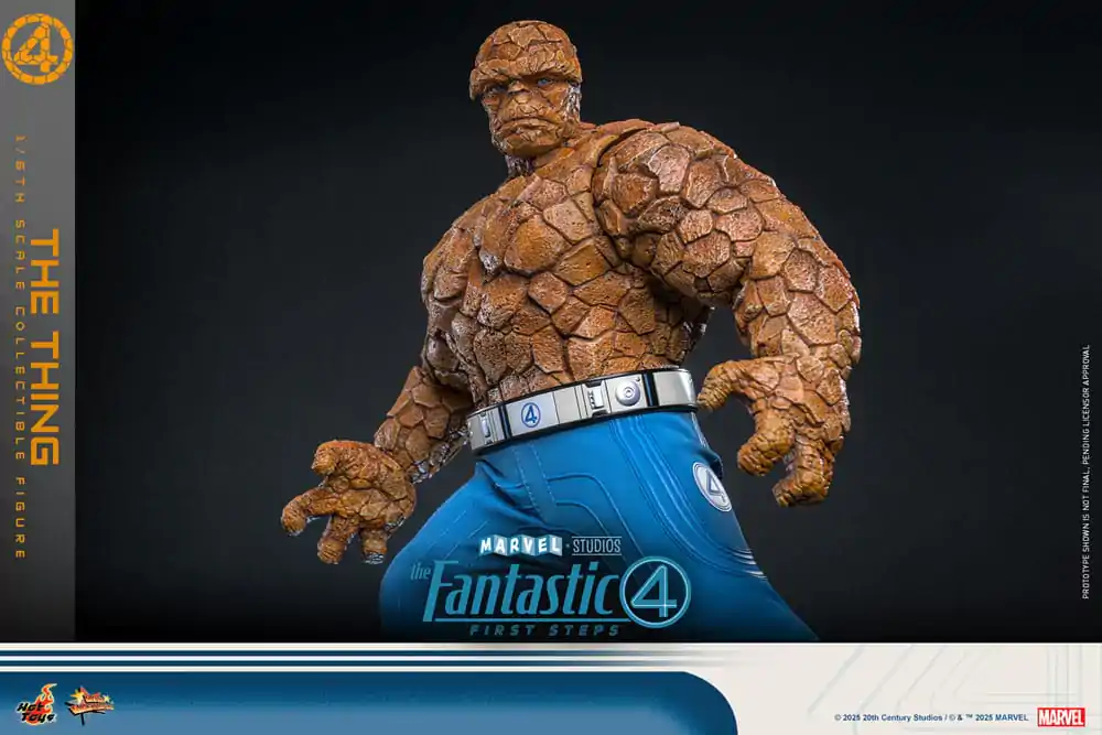 The Fantastic Four: First Steps Movie Masterpiece akční figurka 1/6 The Thing 31 cm fotografii produktu