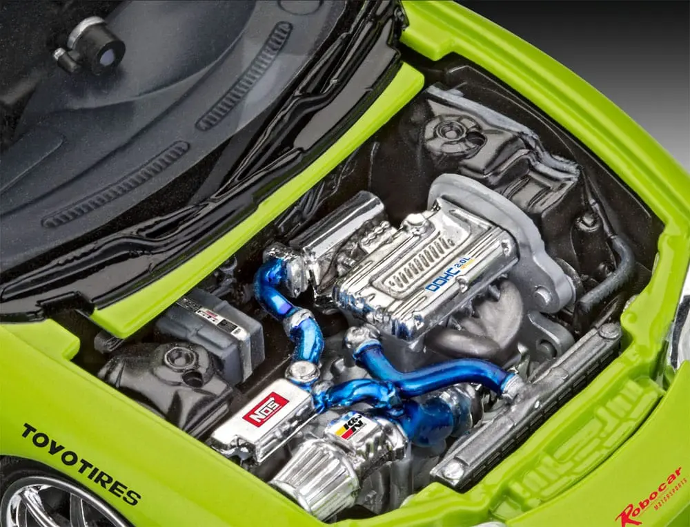 The Fast & Furious modelová stavebnice se základním příslušenstvím Brian's 1995 Mitsubishi Eclipse fotografii produktu