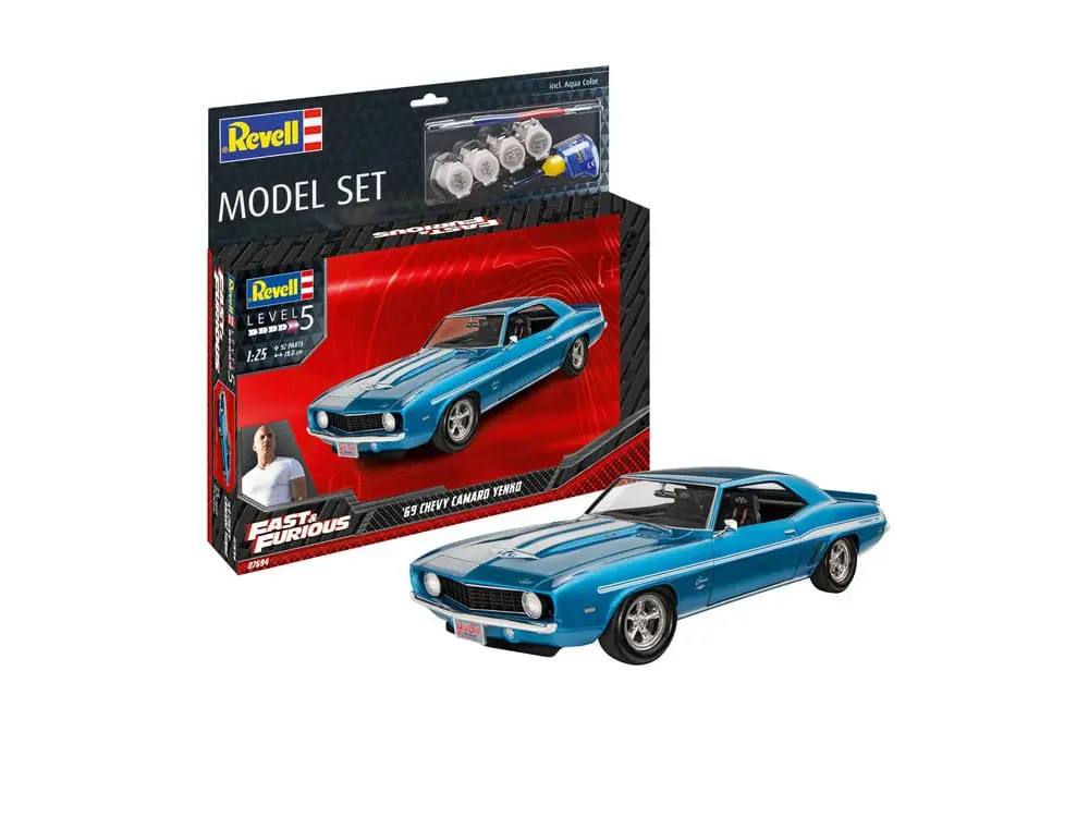 The Fast & Furious Model Kit se základním příslušenstvím 1969 Chevy Camaro Yenko fotografii produktu