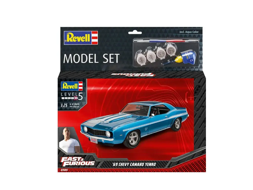 The Fast & Furious Model Kit se základním příslušenstvím 1969 Chevy Camaro Yenko fotografii produktu