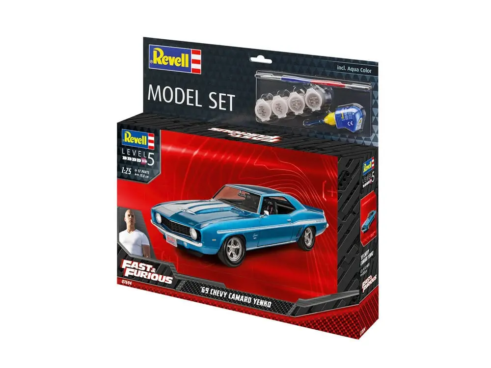The Fast & Furious Model Kit se základním příslušenstvím 1969 Chevy Camaro Yenko fotografii produktu